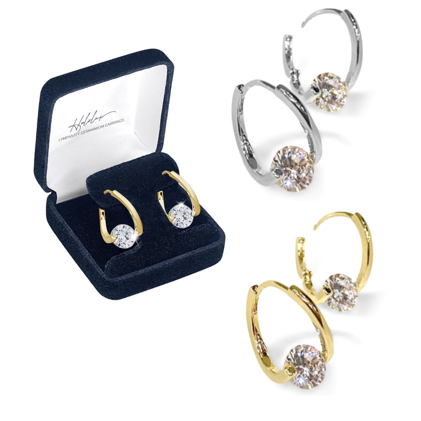 (🔥LAST DAY SALE-80% OFF🔥)Histone Lymphvity MagneTherapy Germanium Earrings