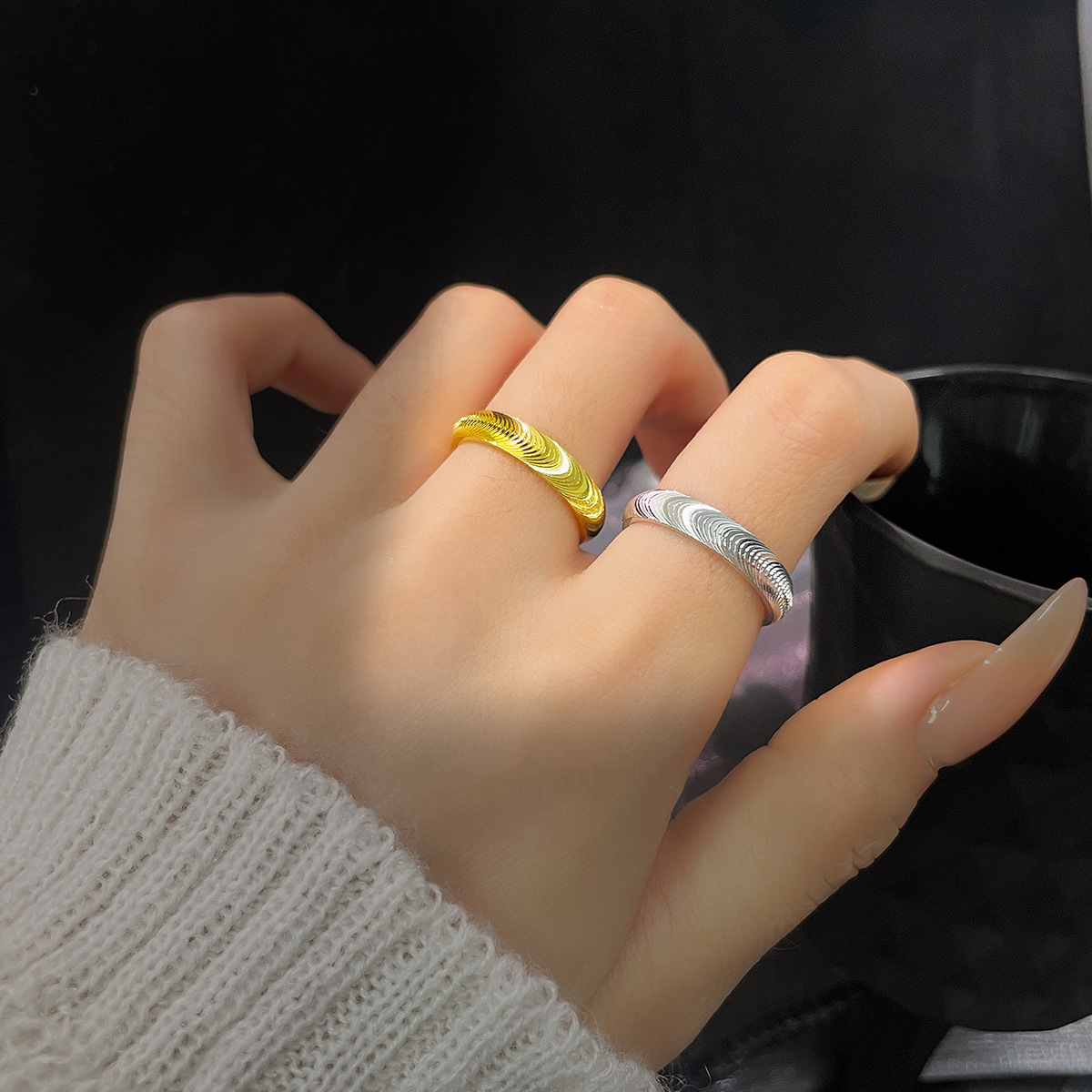 đ„LAST DAY SALE-80% OFF) DIYSTAR Lymphatic magnetic therapy cats eye ring