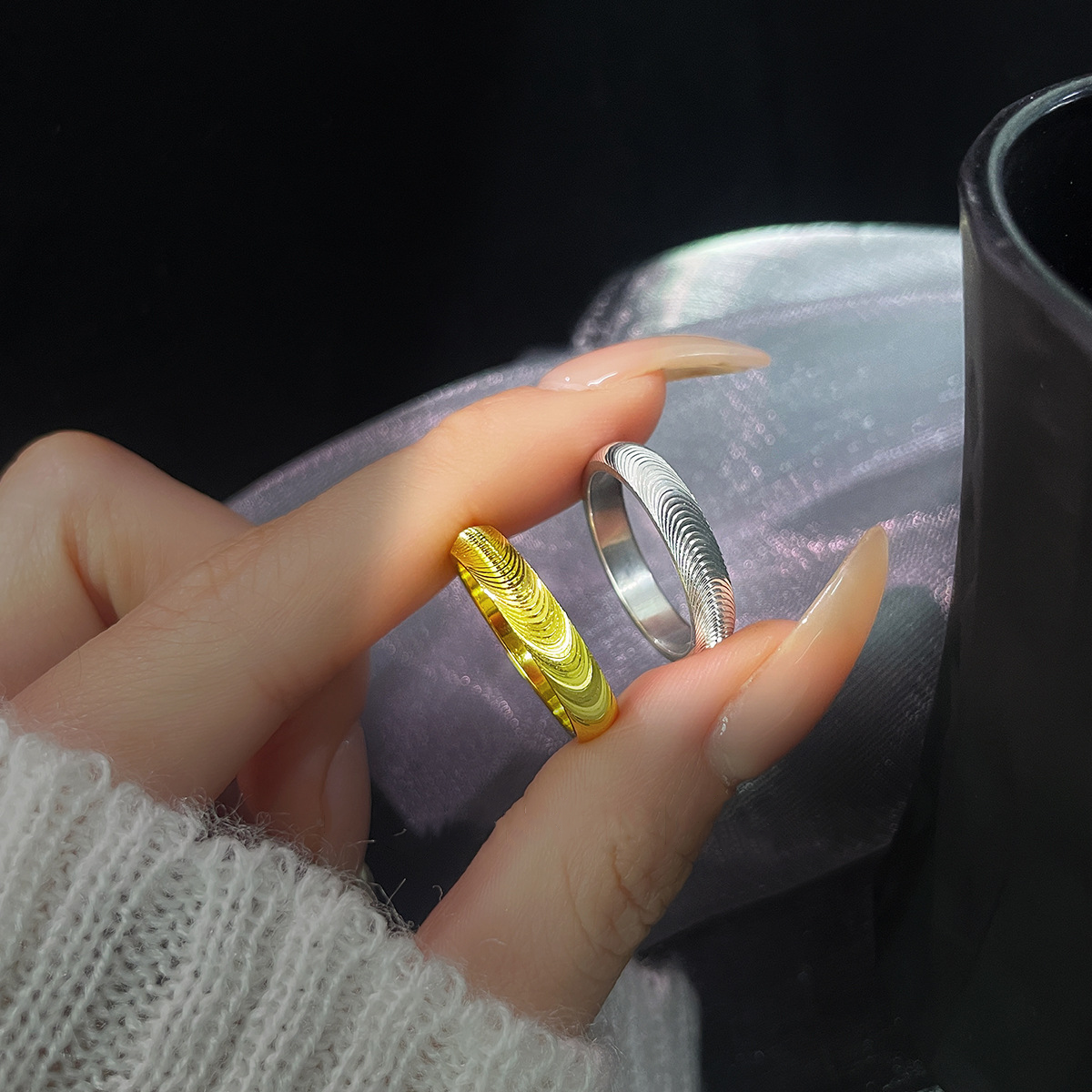 đ„LAST DAY SALE-80% OFF) DIYSTAR Lymphatic magnetic therapy cats eye ring