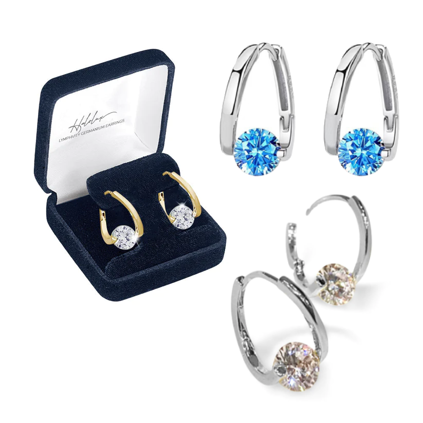 (🔥LAST DAY SALE-80% OFF🔥)Histone Lymphvity MagneTherapy Germanium Earrings