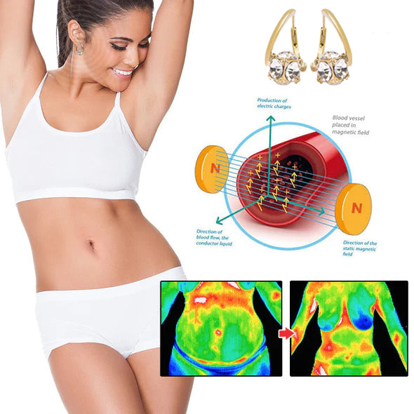 (🔥LAST DAY SALE-80% OFF)Histone Lymphvity MagneTherapy Germanium Earrings
