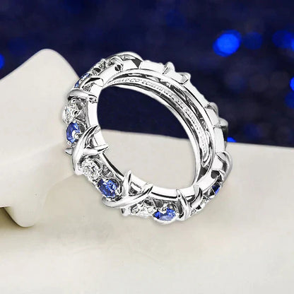 Histone Magnetology Moissanite Diamond Ring（Limited time discount 🔥 last day）