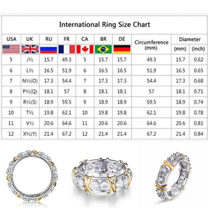 Histone Magnetology Moissanite Diamond Ring（Limited time discount 🔥 last day）