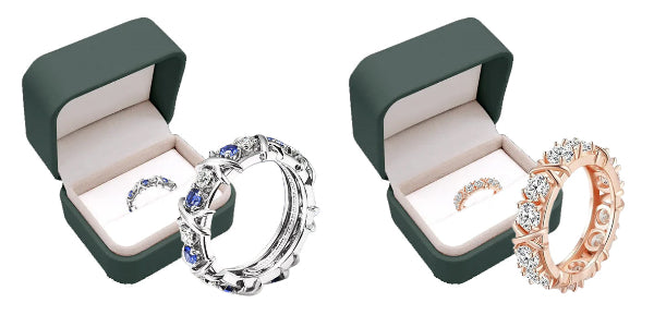 Histone Magnetology Moissanite Diamond Ring（Limited time discount 🔥 last day）