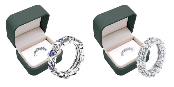 Histone Magnetology Moissanite Diamond Ring（Limited time discount 🔥 last day）