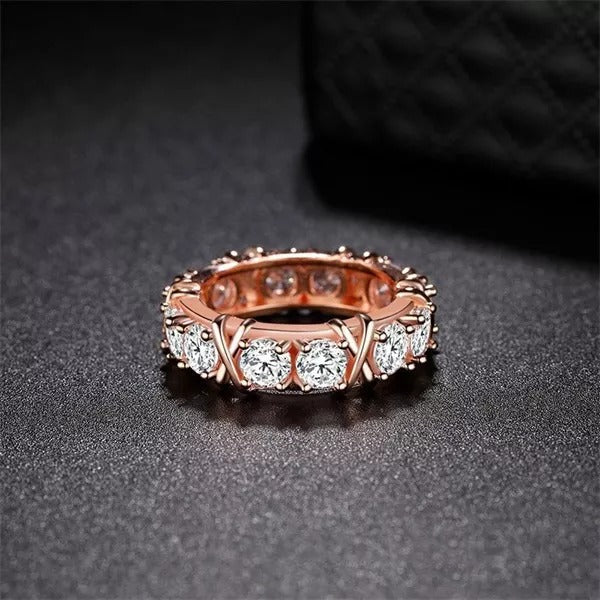 Histone Magnetology Moissanite Diamond Ring（Limited time discount 🔥 last day）
