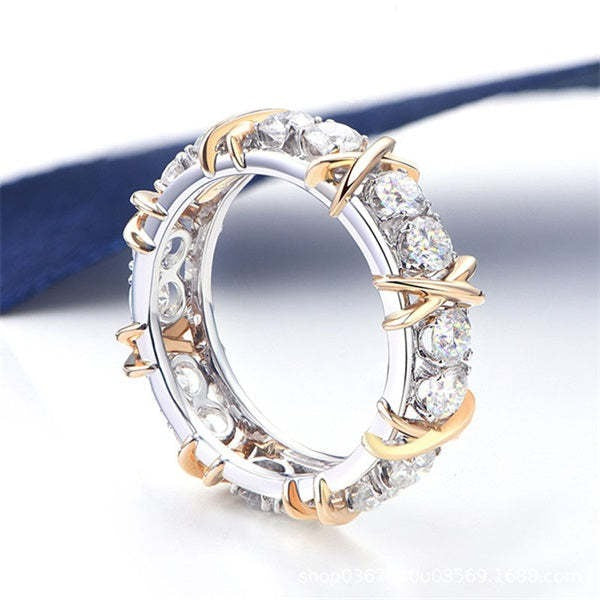 Histone Magnetology Moissanite Diamond Ring（Limited time discount 🔥 last day）