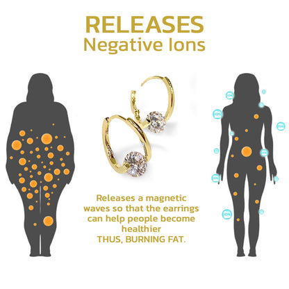 (🔥LAST DAY SALE-80% OFF🔥)Histone Lymphvity MagneTherapy Germanium Earrings
