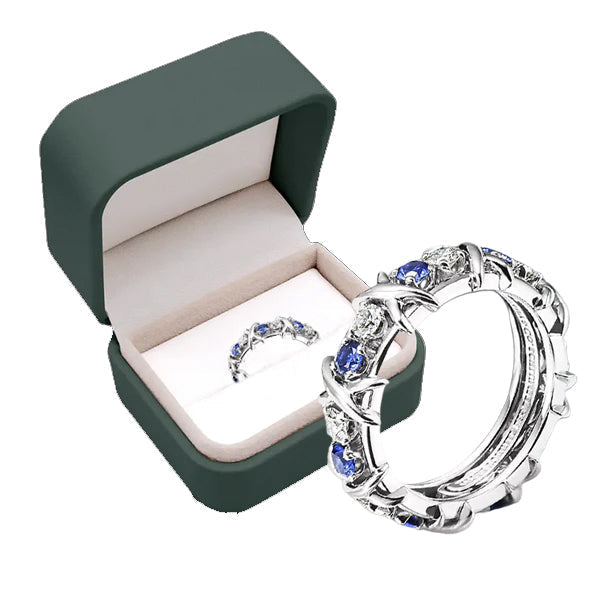 Histone Magnetology Moissanite Diamond Ring（Limited time discount 🔥 last day）