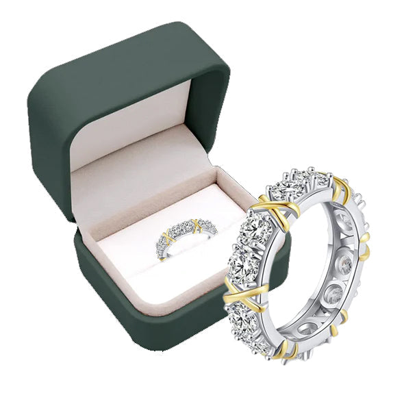 Histone Magnetology Moissanite Diamond Ring（Limited time discount 🔥 last day）