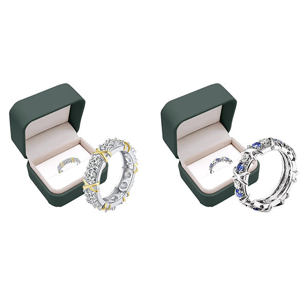 Histone Magnetology Moissanite Diamond Ring（Limited time discount 🔥 last day）