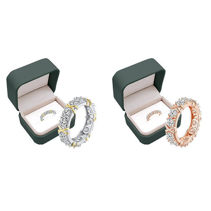 Histone Magnetology Moissanite Diamond Ring（Limited time discount 🔥 last day）