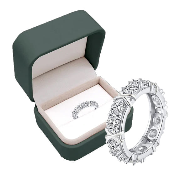 Histone Magnetology Moissanite Diamond Ring（Limited time discount 🔥 last day）
