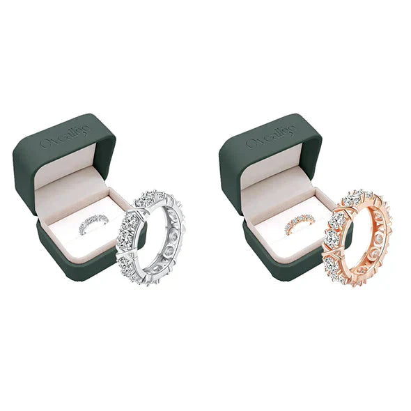 Histone Magnetology Moissanite Diamond Ring（Limited time discount 🔥 last day）